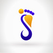 Logodesign Fuß