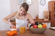 Home made orange juice