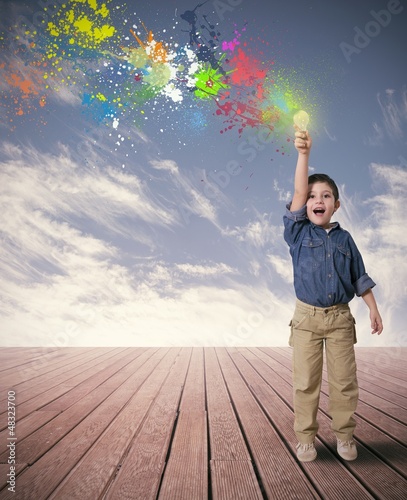 Photo: Idea of a happy child Idea of a happy child