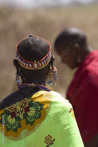 Photo: Masai, Amboseli national park Masai, Amboseli national park