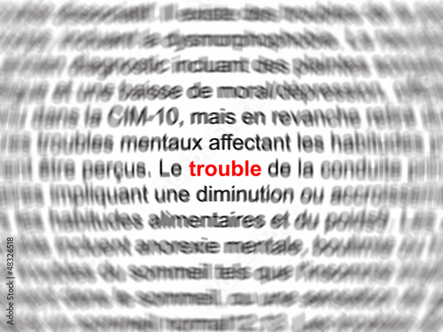 Illustration: trouble trouble