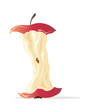 eaten apple