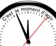 Horloge. C’est le moment d’agir