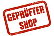 Grunge Stempel rot GEPRÜFTER SHOP