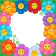 Frame from flowers 1