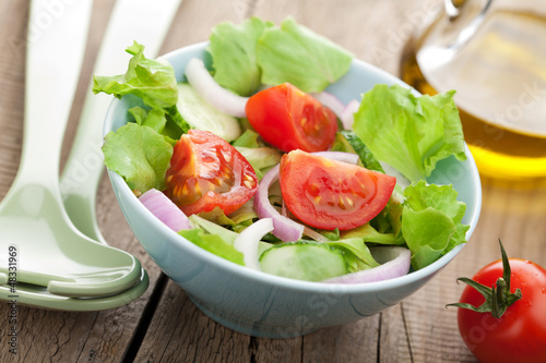 Photo: fresh vegetable salad fresh vegetable salad