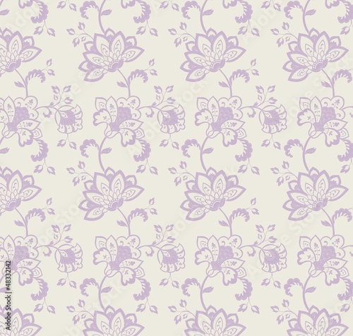 Vector: wedding template design, paisley floral pattern , India wedding template design, paisley floral pattern , India