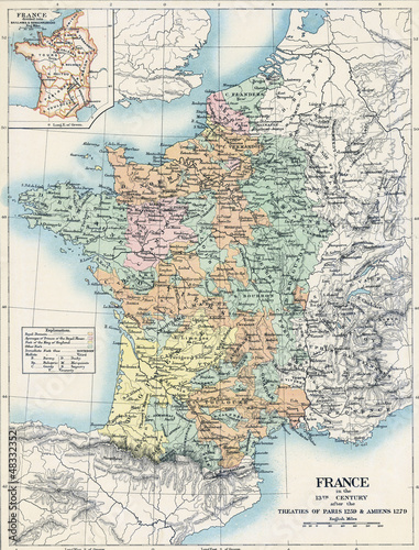 Photo: old map old map