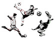 soccer trio