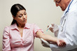 Woman Having Blood Test