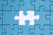 Loch im Puzzle
