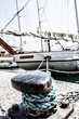 Photo: Picturesque colorful yacht port in center of Marseilles,France Picturesque colorful yacht port in center of Marseilles,France