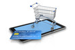 concept of on line shopping