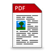 Illustration: Dateityp Icon PDF Dateityp Icon PDF