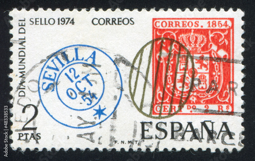 Photo: Spanish postage stamps Spanish postage stamps