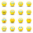 Smilies Smiley Emoticon faces icon set 1