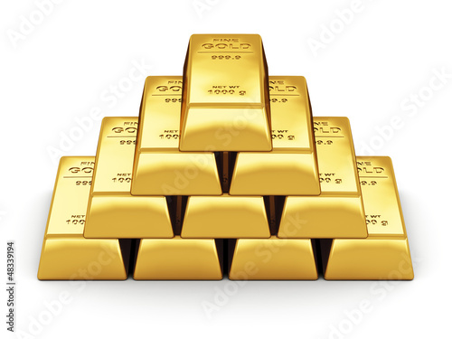 Illustration: Gold bars Gold bars