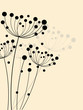 Floral background with flowers
