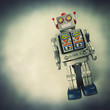 tin retro robot