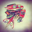 old tin toys