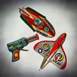 retro tin toys