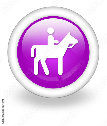 Illustration: Violet Icon "Horse Trail" Violet Icon "Horse Trail"