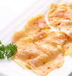 Assiette de carpaccio de Thon