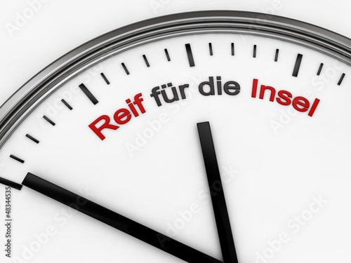 Illustration: Reif für die Insel, Reif für die Insel,