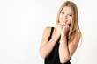 Foto: junges Model vor der Kamera junges Model vor der Kamera