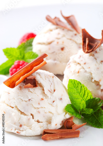Photo: Stracciatella ice cream Stracciatella ice cream