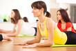 Photo: Group training in a fitness center Group training in a fitness center