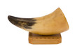 predator animal fang tusk wood board decor white