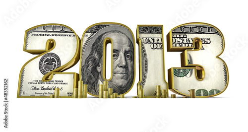 Illustration: Hundred dollar 2013 Hundred dollar 2013