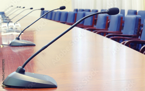 Photo: Empty conference room Empty conference room