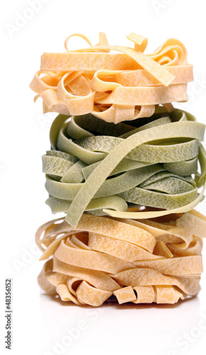 Photo: Fresh and tasty tagliatelli Fresh and tasty tagliatelli