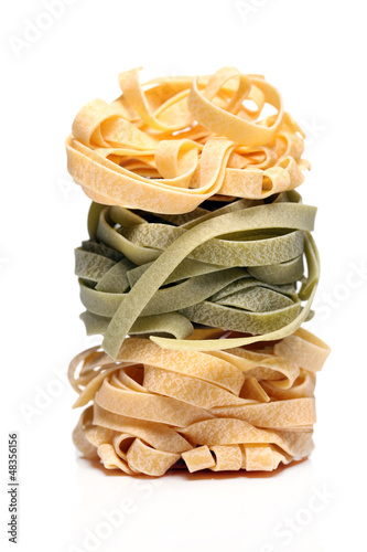 Photo: Fresh and tasty tagliatelli Fresh and tasty tagliatelli