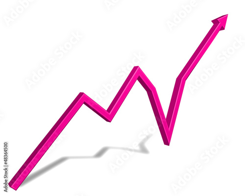 Illustration: Croissance 3D Croissance 3D