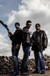 gang members with guns