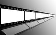 Filmstreifen weiß