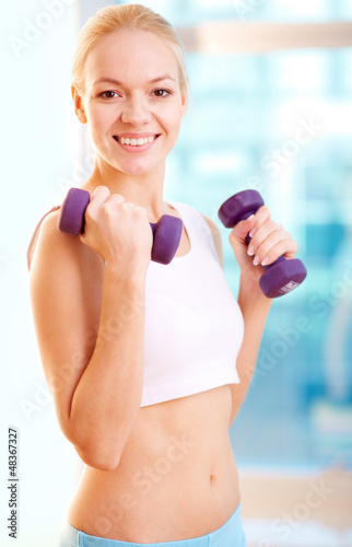 Photo: Lovely sportswoman Lovely sportswoman