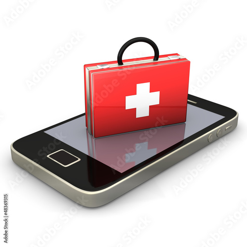 Illustration: First Aid Smartphone First Aid Smartphone