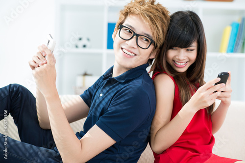Photo: Flirting/communicating Flirting/communicating