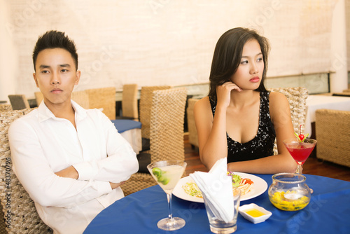 Photo: Troubled date Troubled date
