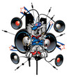 Vector: koala rap koala rap