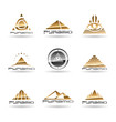 Pyramids. Pyramid With Eye. Vol 1.