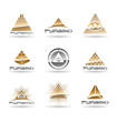 Pyramids. Pyramid With Eye. Vol 2.