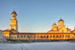 Coronation Cathedral at sunset, Alba Iulia fortress