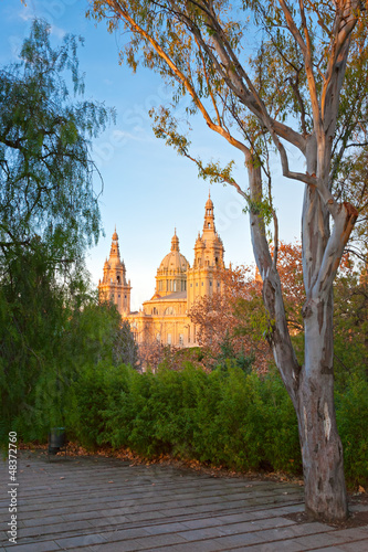 Photo: The MNAC, Museu Nacional d'Art de catalunya, Barcelona, spain. The MNAC, Museu Nacional d'Art de catalunya, Barcelona, spain.