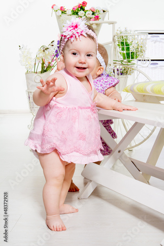 Photo: Barefoot baby girls Barefoot baby girls