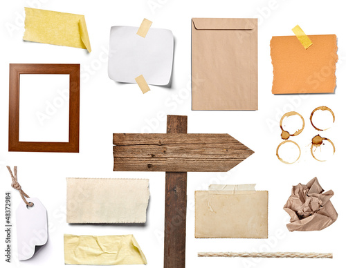 Photo: grunge objects grunge objects